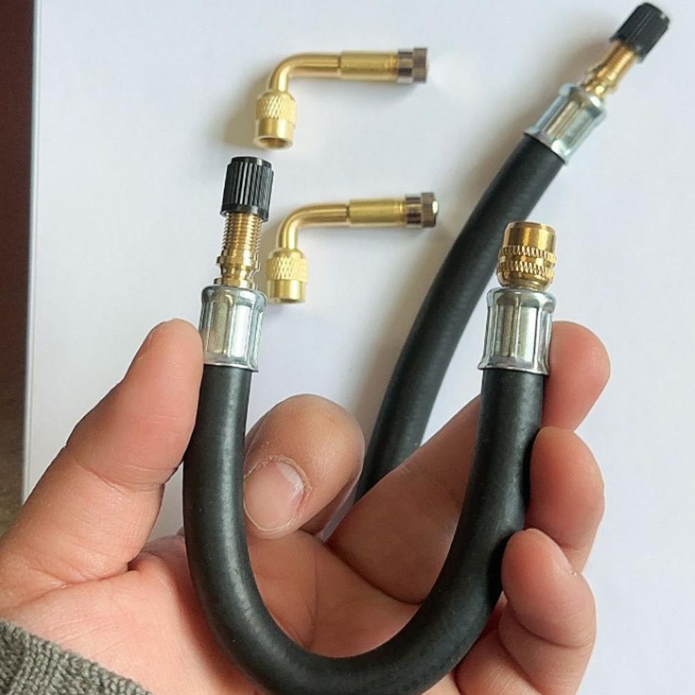Tire Inflator Hose Extension T - Stem Extender Tube 评论和价格