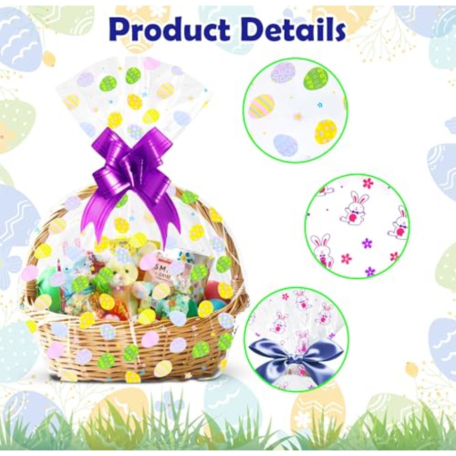 Gift Boutique Easter Cellophan - Cellophane Wrap Clear 评论和价格