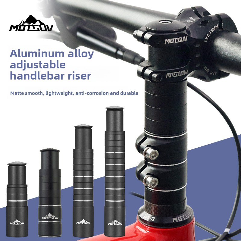 Aluminum alloy handlebar heigh - Stem Extender Tube 评论和价格
