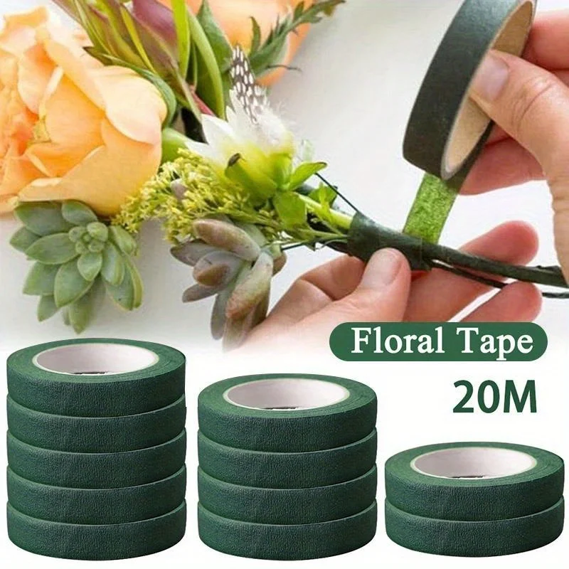 20m Floriculture Tape Self-adh - Florist Supply Paper 评论和价格