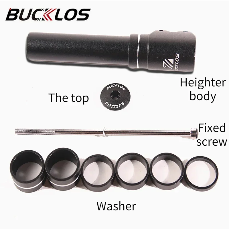 BUCKLOS Bicycle Fork Stem Rise - Stem Extender Tube 评论和价格