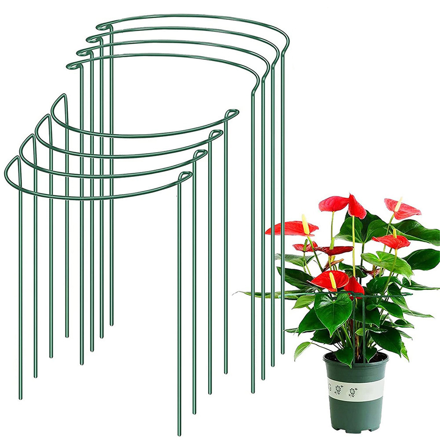 20x35Cm Sturdy Metal Plant Sup - Florist Supp 评论和价格