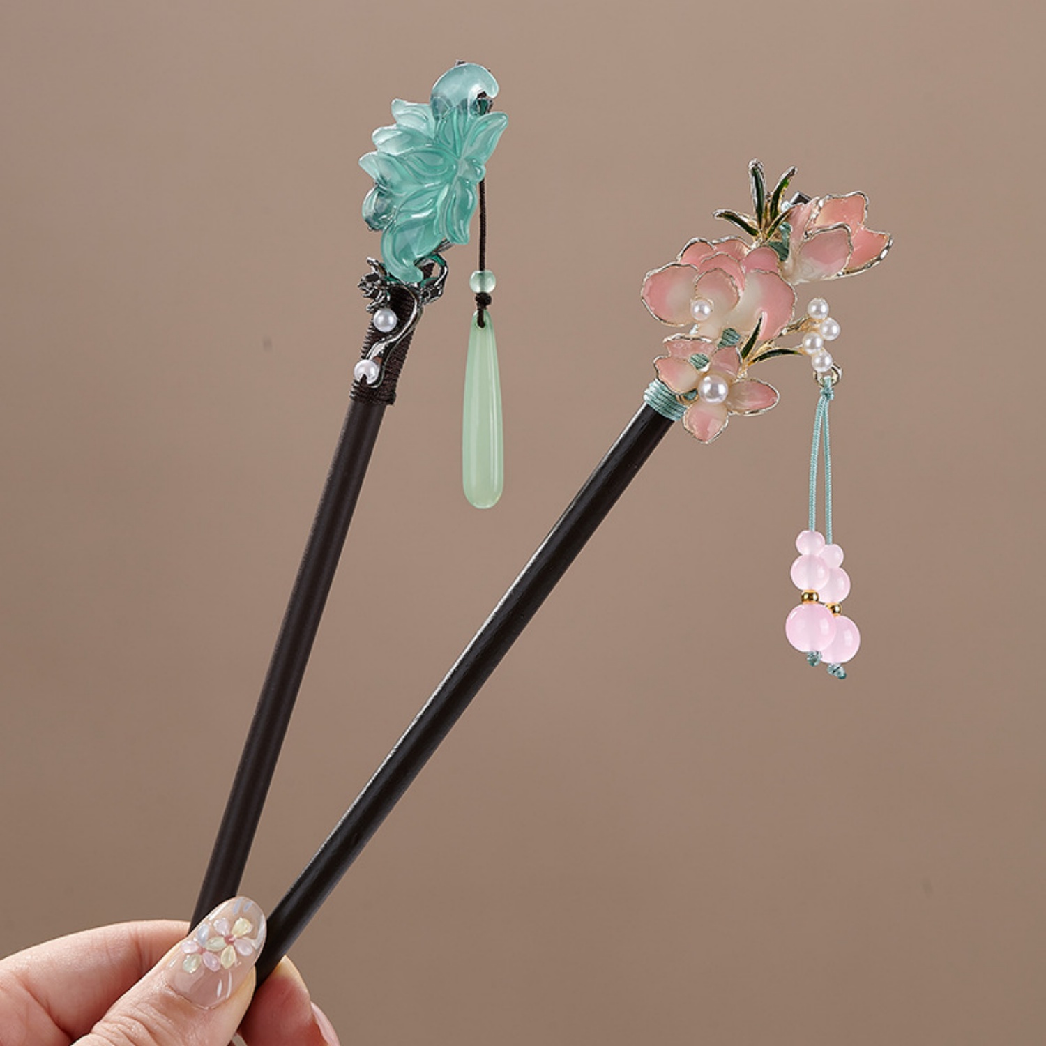 Vintage Flower Hairpin For Wom - Florist Supplies 评论和价格