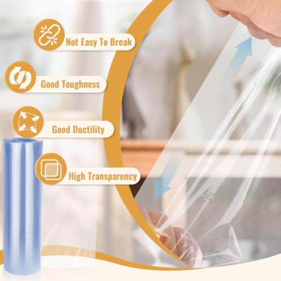 90PCS Shrink Wrap Bags for Chr - Cellophane Wrap Clear 评论和价格