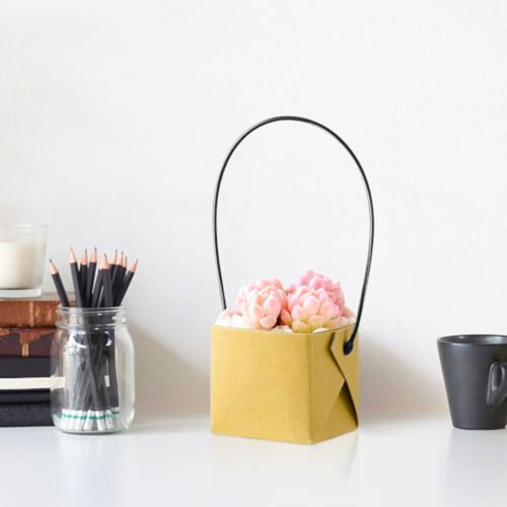 10pcs Kraft Paper Flower Baske - Florist Supply Paper 评论和价格