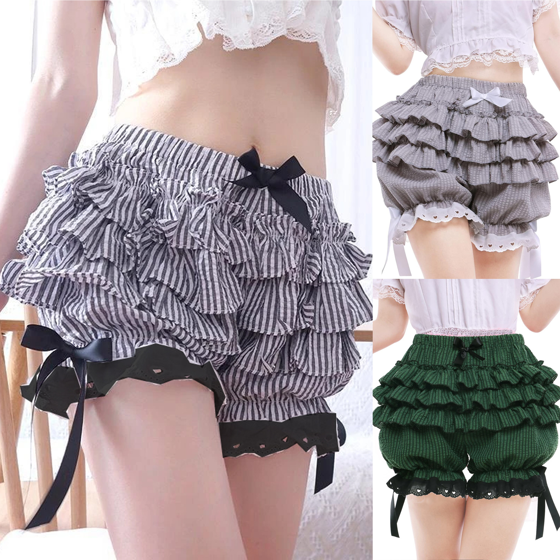 Lolita pants cute strap bow-kn - Florist Supplies 评论和价格