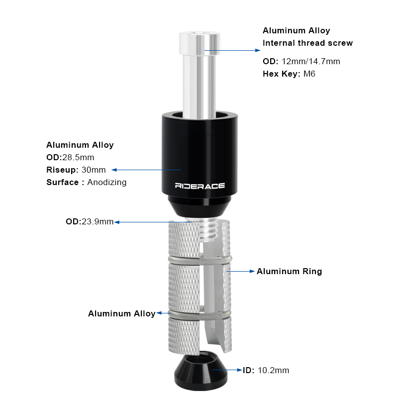 Bicycle Handlebar Stem Height  - Stem Extender Tube 评论和价格