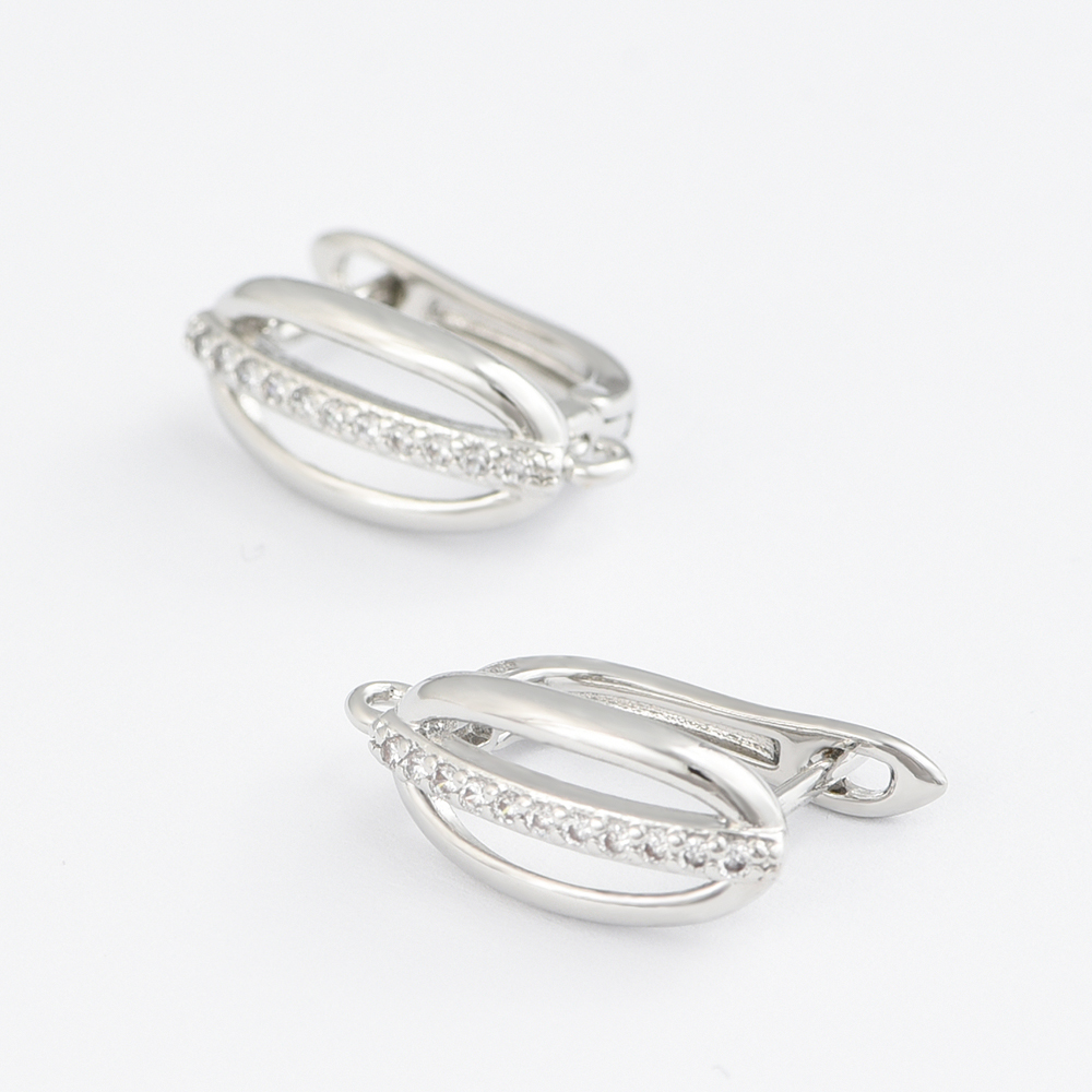1 Pair 18K Gold Plated Brass C - Florist Supplies 评论和价格