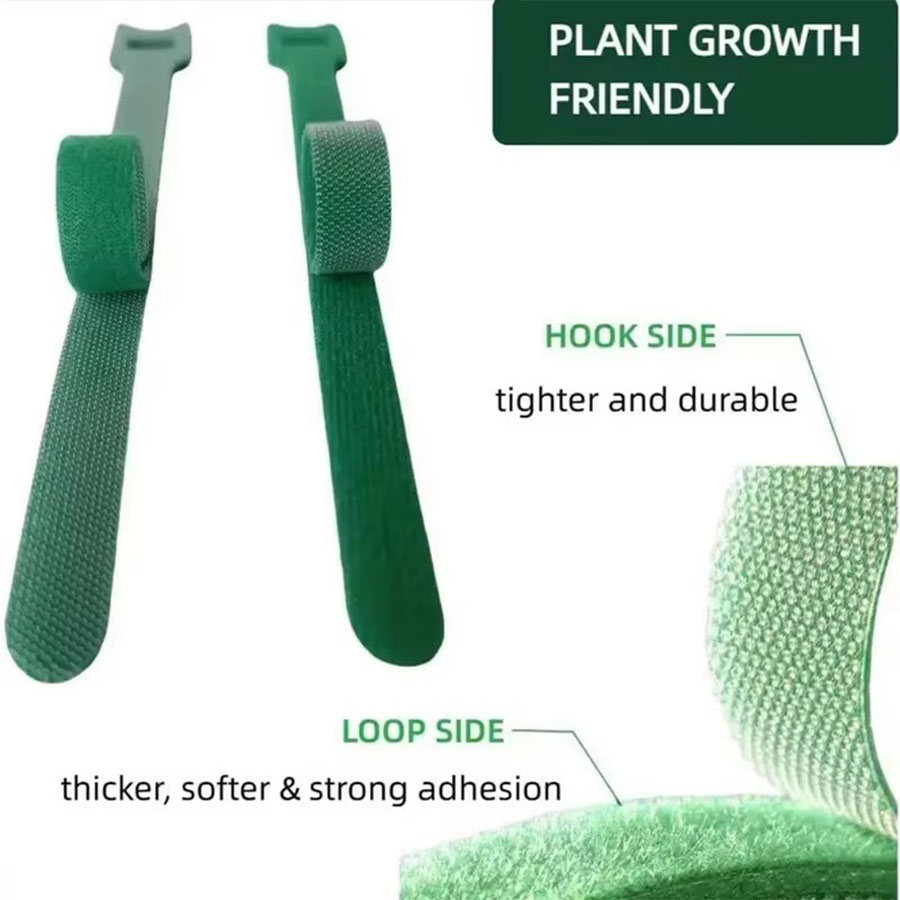 Reusable Green Plant Ties Nylo - Florist Supp 评论和价格