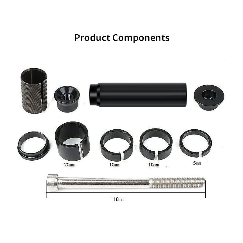 Bicycle Fork Steerer Tube Exte - Stem Extender Tube 评论和价格