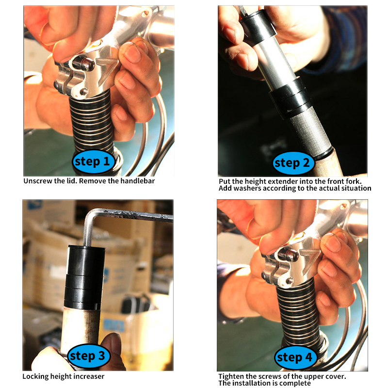 Bicycle Fork Steerer Tube Exte - Stem Extender Tube 评论和价格