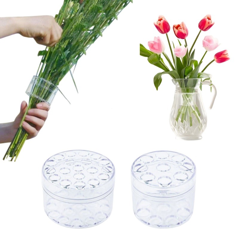 Spiral Stem Holder Sturdy Clea - Florist Supp 评论和价格