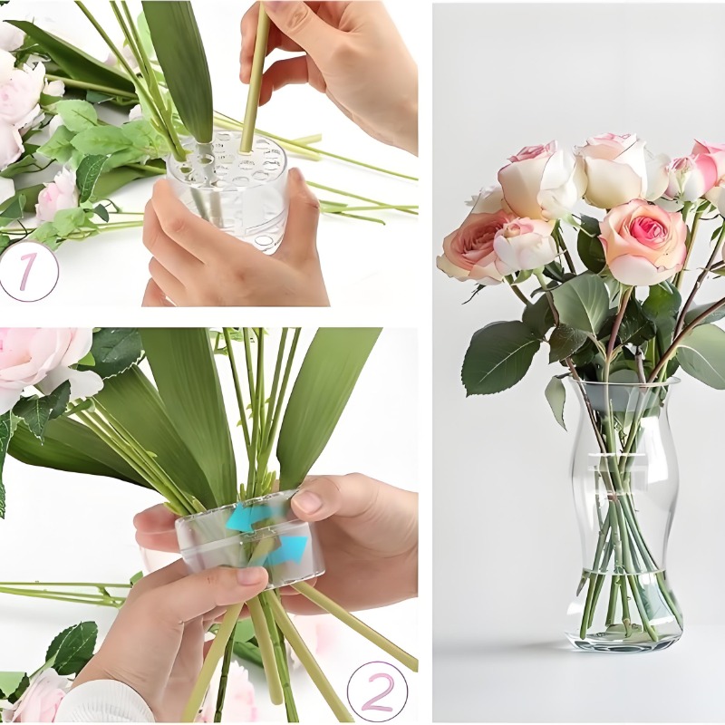 Spiral Stem Holder Sturdy Clea - Florist Supp 评论和价格