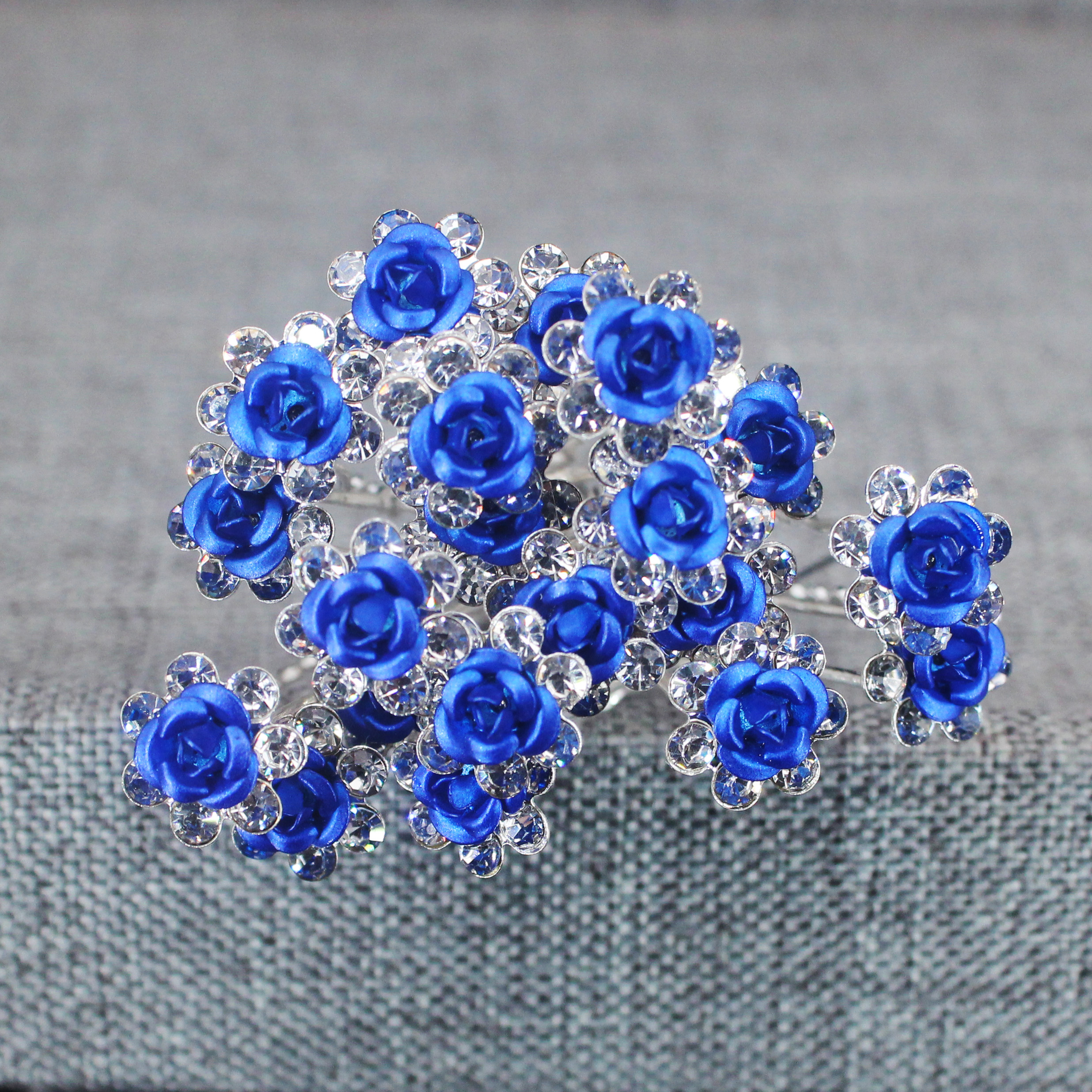 20PCS Rose Flower Rhinestone H - Florist Supplies 评论和价格