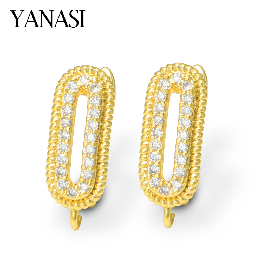 1 Pair 18K Gold Plated Brass E - Florist Supplies 评论和价格