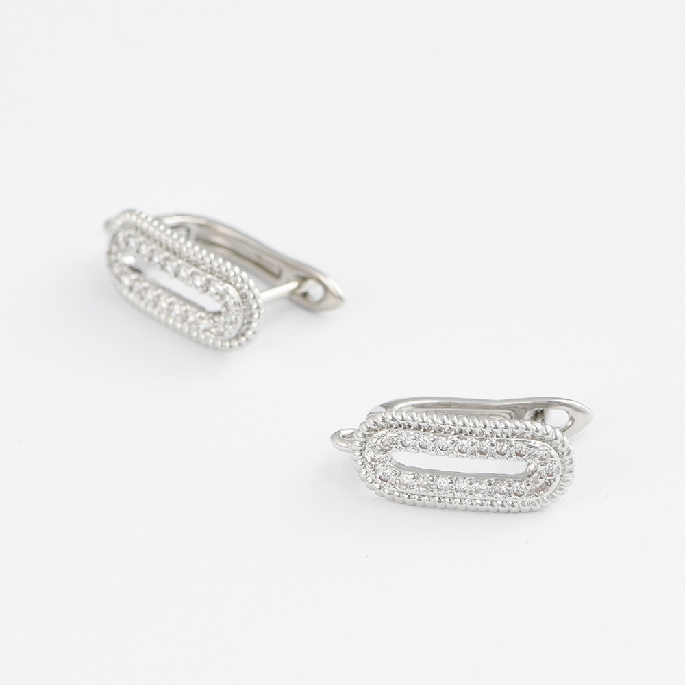 1 Pair 18K Gold Plated Brass E - Florist Supplies 评论和价格